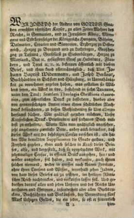 Theologia Christiana Theoretica, 4. De Gratia Dei