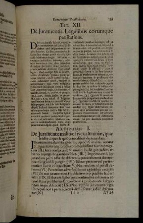 Tit. XII. De Juramentis Legalibus eorumque præstatione.