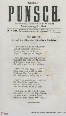Nro. 29 (16. Juli 1871)