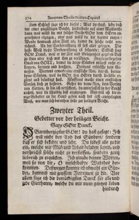 374-392, Zweyter Absatz. Zweyter Theil - Dritter Theil