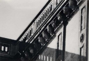 Zerstörungen Zweiter Weltkrieg - Stadtgebiet. Badisches Staatstheater. (früher Badisches Landestheater)