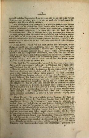 Bericht über die ... Generalversammlung des Vereins von Lehrern an Bayerischen Studien-Anstalten. 4. 1866