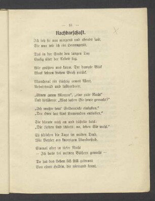 Nachbarschaft