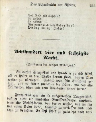 Achthundert vier und sechzigste Nacht