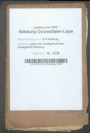 Erblasser: Müller, Johann Bernard: