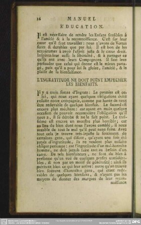 L'Ingratitude Ne Doit Point Empecher Les Bienfaits