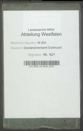 Veräußerung eines Gartengrundstücks in den Mühlenbergsgärten in Hörde an die Witwe Wilhelm Teigler aus Hörde gegen Grundzins