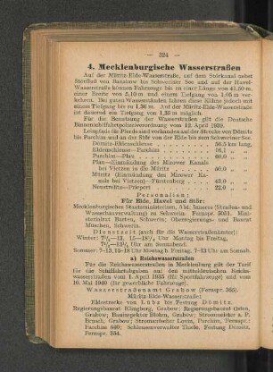 Personalien: Für Elde, Havel und Stör