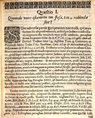 Fasciculus myrrhae: sive qvaestiones nonnullae, ad illustrandam historiam passionis dominicae