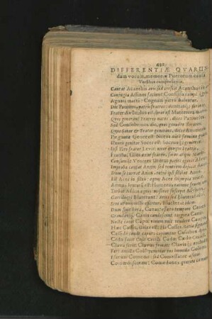Differentiae Quarundam vocum, memoriae Puerorum causa Versibus comprehensae.