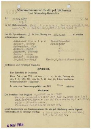 Bucher, Emil