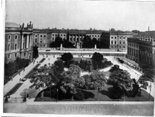 Berlin: Universität (Kaiser Franz Joseph Platz, Opernplatz) [Reproduktion]