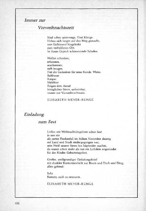 Gedicht: Immer zur Vorweihnachtszeit