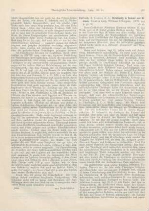 588-591 [Rezension] Herford, Travers, Christianity in Talmud and Midrash