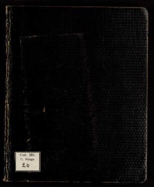 Photogrammetrie und Ende der Vorles[ung] Sommer 1911 "Photogr[ammetrie] u[nd] numerisches Rechn[en], Göttingen, 1907 - 1911 : Photograpmmetrie mit Übungen