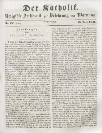 329-330 Zeitfragen : XXIII. Schlesien und der Rongianismus