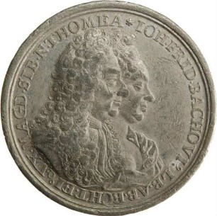 Johann Friedrich Freiherr Bachoff von Echt und seine Frau Magdalena Sibylla