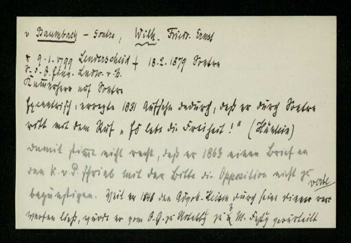 Baumbach-Santra Wilh. Friedr. Ernst von