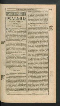 Psalmus Centesimus Primus - Psalmus Centesimus Decimus.