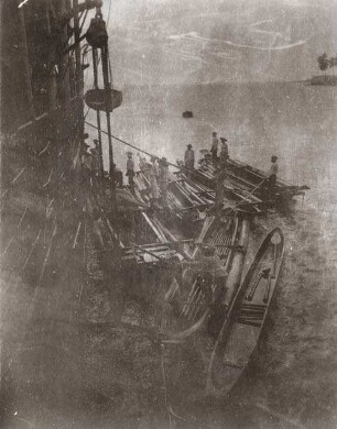 Boote bei Esmeraldas, Ecuador