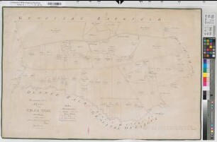 Erle (Raesfeld), Teilung der Erler Mark, Bl.2 Brouillonkarte Flur 2,2 Wald