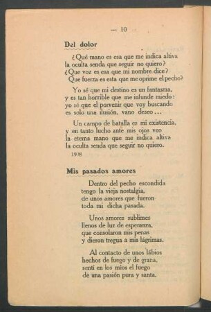 Del dolor