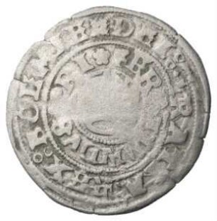 Fundmünze, Prager Groschen, 1543