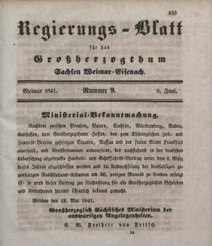Nr. 9 : 9. Juny 1841