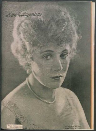 Las estrellas del cine: Virginia Valli [Fotografía]