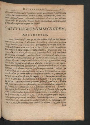 Caput Trigesimum Secundum.
