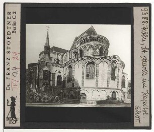 Köln, St. Maria im Kapitol : Außenansicht von SO