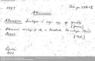 Patres Graeci 0376