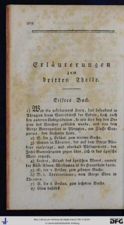 Erläuterungen zum dritten Theile.