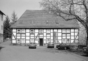 Zehntscheune (Zehntscheune); Nüsttal, Schloßbergstraße 4