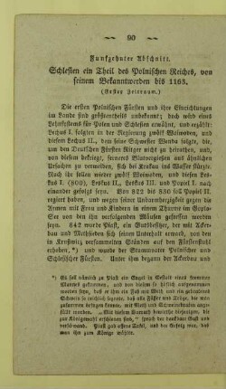 Funfzehnter Abschnitt. Schlesien ein Theil des Polnischen Reiches, von seinem Bekanntwerden bis 1163. (Erster Zeitraum)