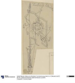 Zietensche Standarte. Durchzeichnung