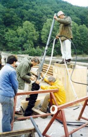 Ertüchtigung der Edertalsperre 1990 - 1995