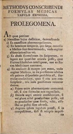 Ioannis Petri Eberhardi Methodus conscribendi formulas medicas tabulis expressa