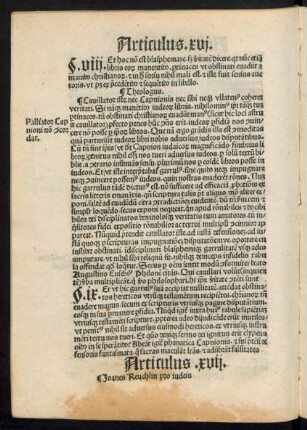Articulus .xvii.