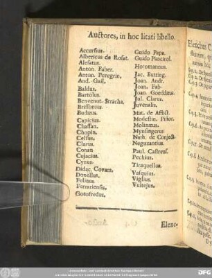 Auctores, in hoc litati libello.