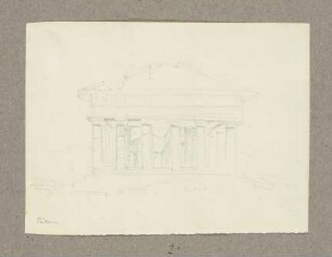 Der sogenannte Poseidontempel in Paestum