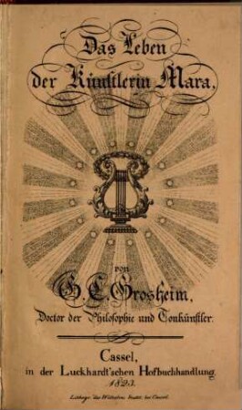 Das Leben der Künstlerin Mara