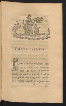Chant Premier.
