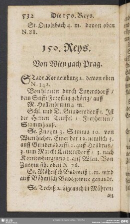 150. Reys. Von Wien nach Prag