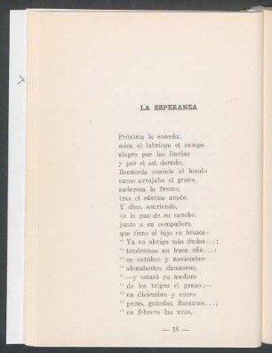 La esperanza