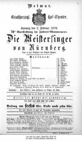 Die Meistersinger von Nürnberg