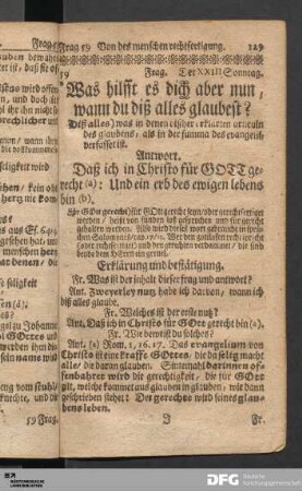 Von des menschen rechtfertigung.