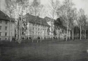 Dresden-Neustadt, Marienallee. Infanterieschule der Reichswehr. Unterkunftsgebäude, Südseite