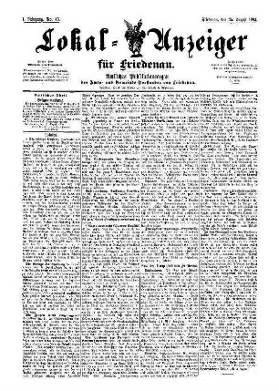 Nr. 45, 25.08.1894