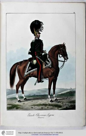Garde Chevaux Legers. Gemeiner